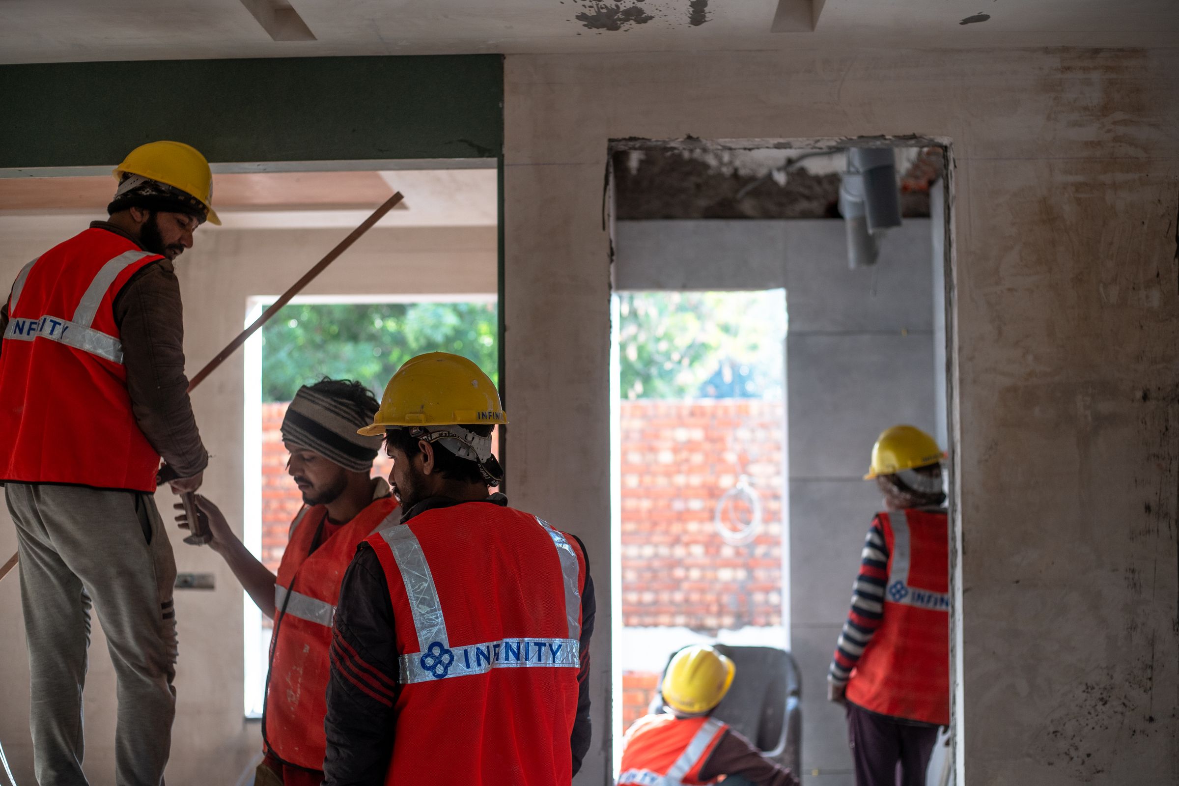 Équipe K Renov sur chantier